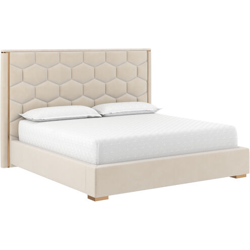 Alisha Meg Taupe Bed, King
